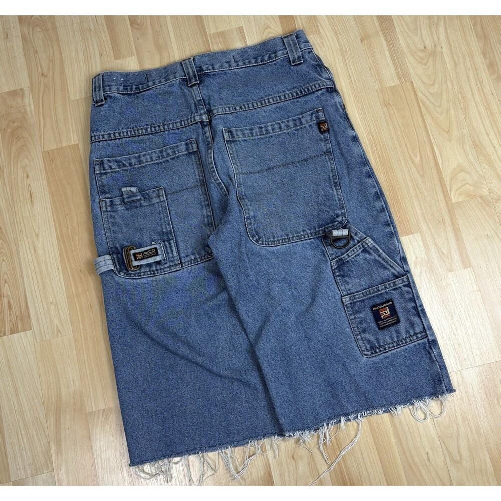 Vintage Y2K Paco Jean Shorts / Cut Off / Baggy / Long / Size 30